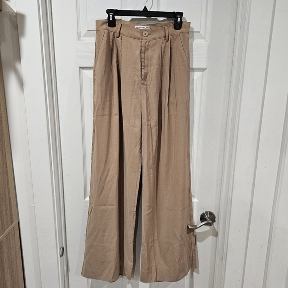 Non Chalant Fabi Wide Leg Pant - Camel - Picture 2 of 7